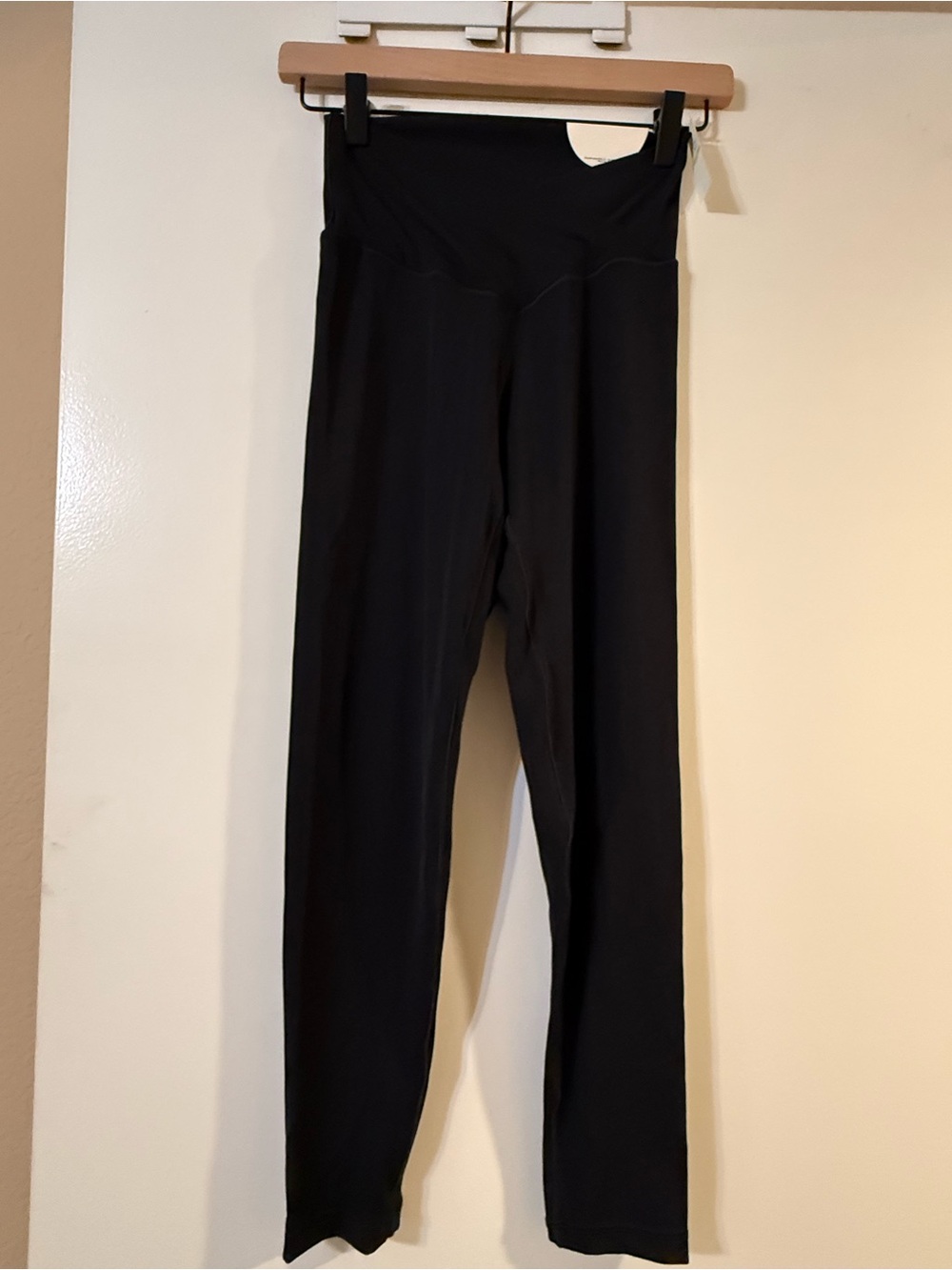 Aerie Offline Real Me 7/8 Black High-Waist Leggings